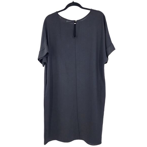 1.4.3 Story by Line Up Black Short Sleeve Pocket Sheath Dress Size Large - Picture 5 of 6
